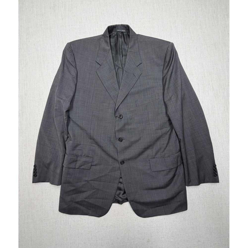 Corneliani Italy Mens Blazer Super 100s Virgin Wool Jacket EU 56L US/UK 46L